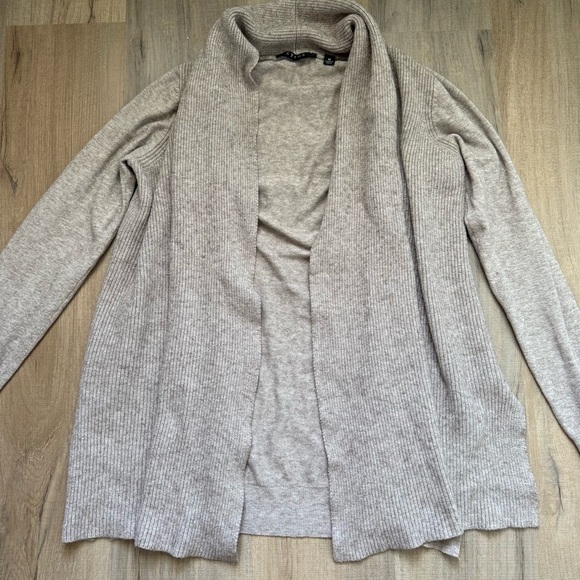 Cyrus Women's Granola Full Collar Long Sleeve Cardigan Sweater - Picture 3 of 8